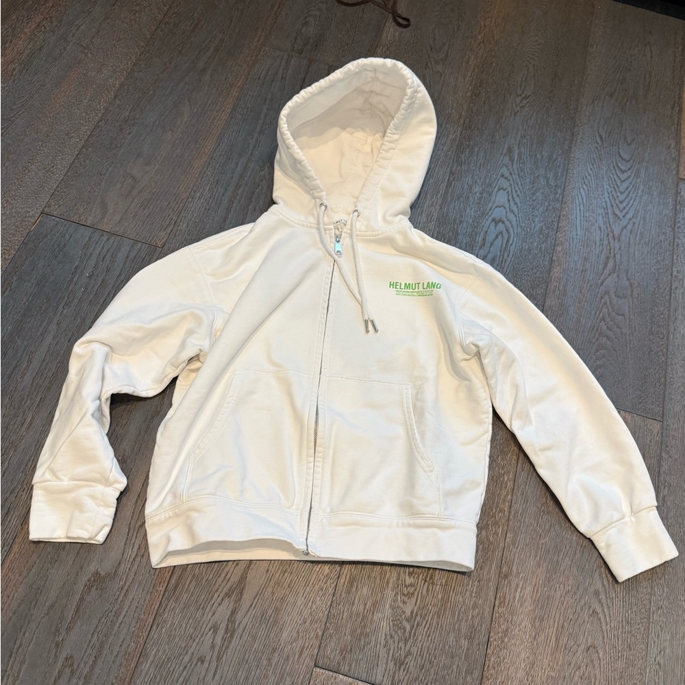 White Helmut Lang Women’s Hoodie